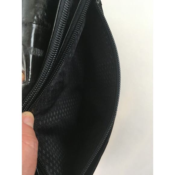 Genuine Brown Eel Skin Vintage Purse 2 zipper compartment magnetic closure - Picture 6 of 13